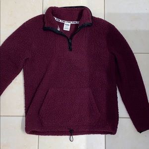 Victoria’s Secret Sherpa half zip up